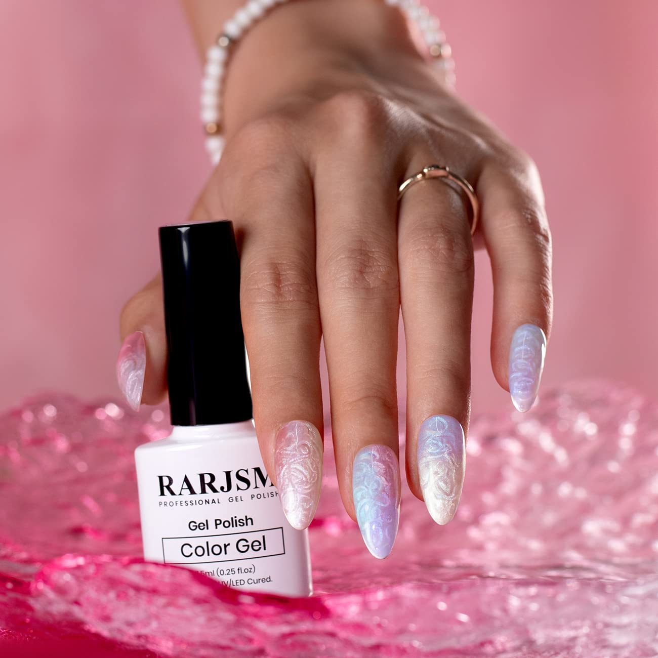 RARJSM Vernis gel Pearl brillance durable sur les ongles.