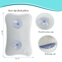 Rasenoo oreiller bain textile doux et agréable pour la peau.