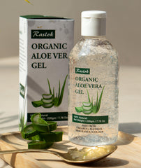 Soin cheveux: Raslok Aloe Gel nourrit et adoucit sans résidu.