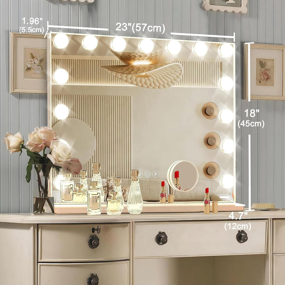 Ratsamee grand format sur coiffeuse, dimensions 58x46 cm.