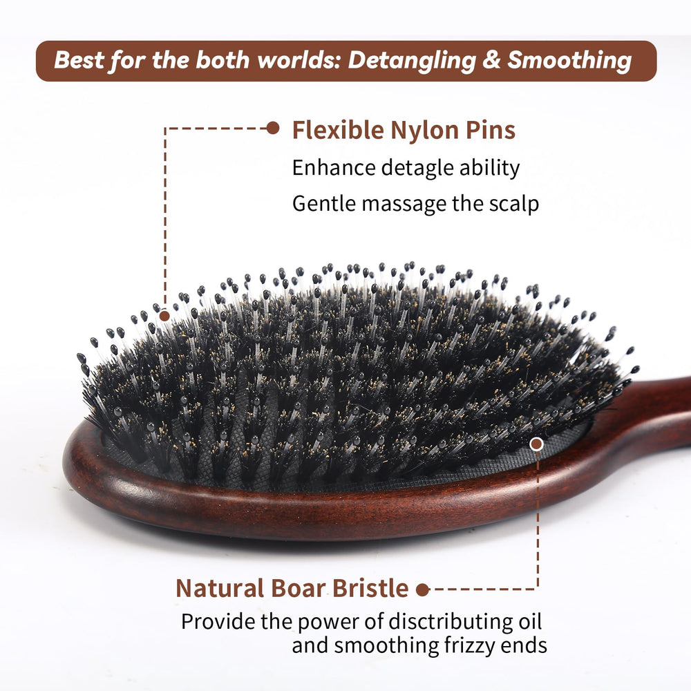 RAVEGO avec pins nylon pour démêlage efficace des nœuds