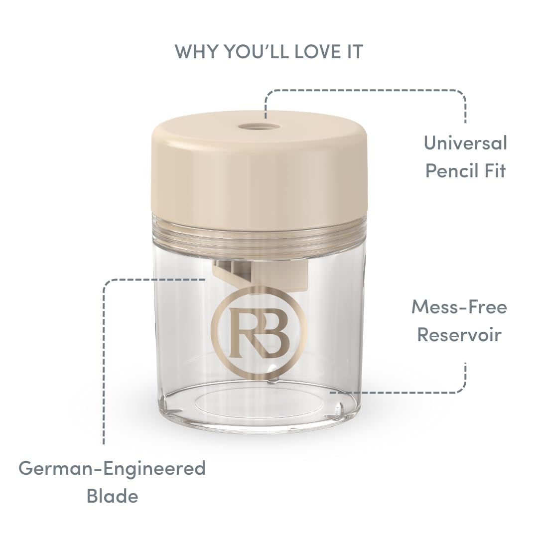 Ravie Beauty – réservoir sans poussière – pratique pour retouches en déplacement.