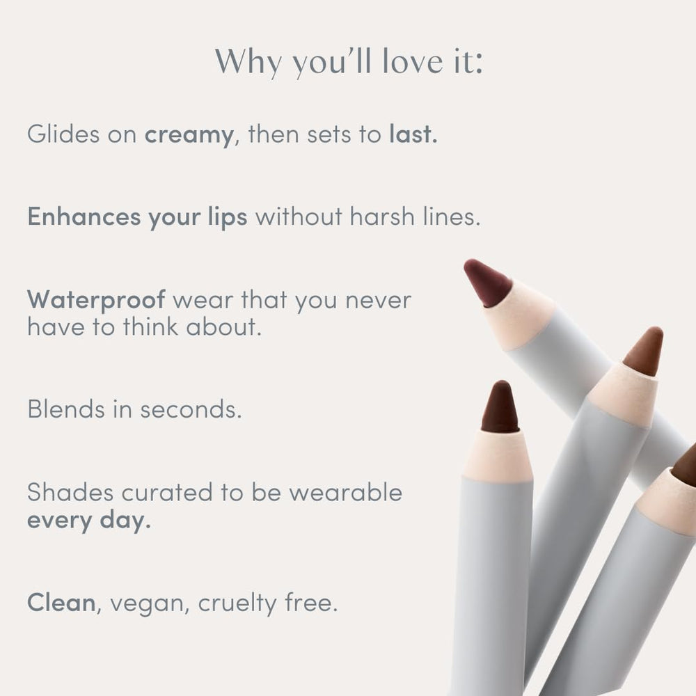 Ravie Beauty Crayon Lèvres Définition Douce Fig – tenue prolongée tout au long de la journée.
