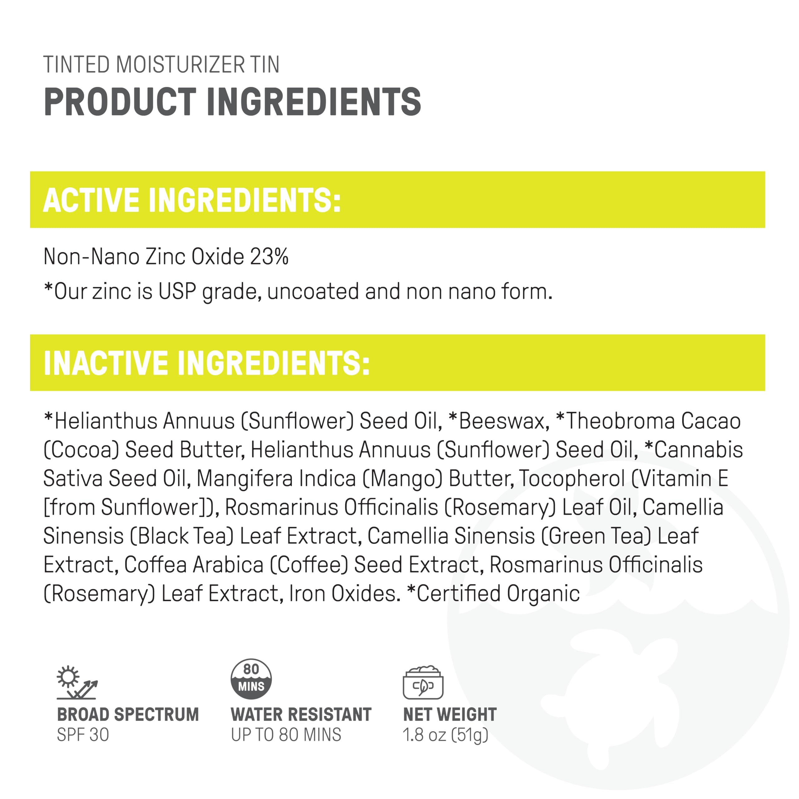 Protection UV SPF 30 minéral sans nano zinc
