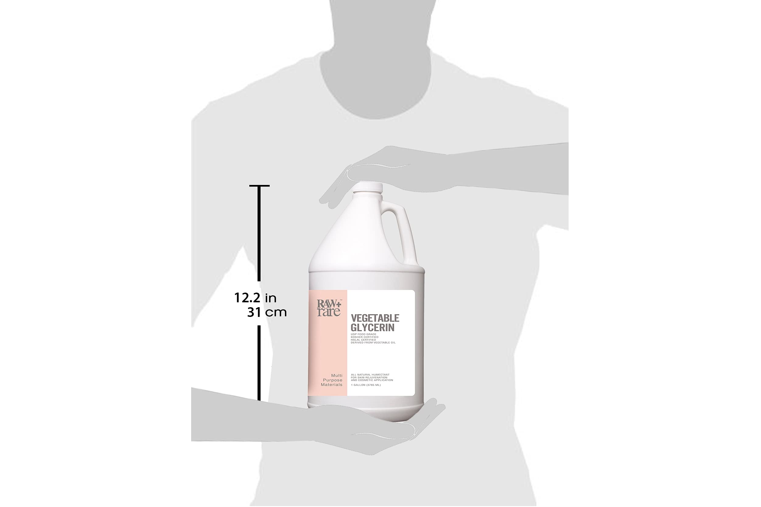 Raw Plus Rare glycerin pureté élevée, base pour soins maison
