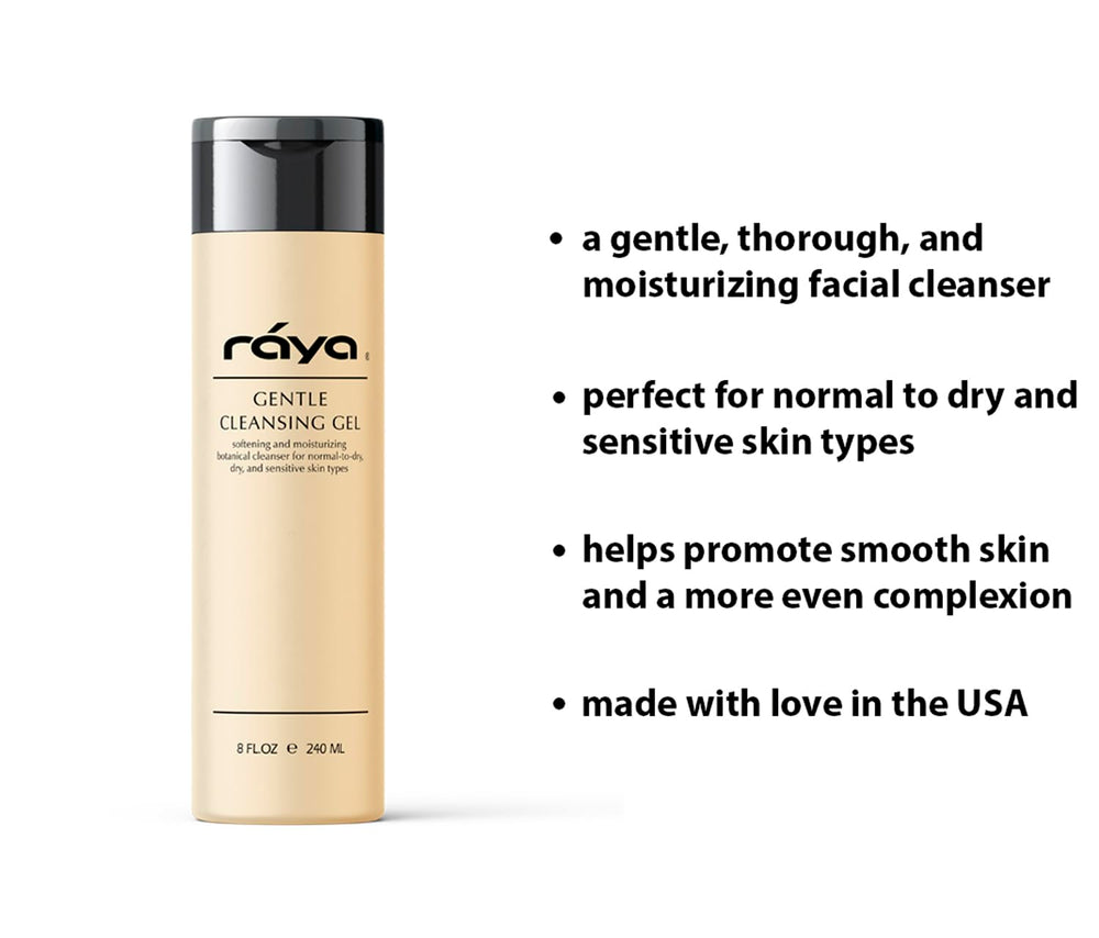 Raya Nettoyant Visage – texture onctueuse qui nettoie sans tirailement.