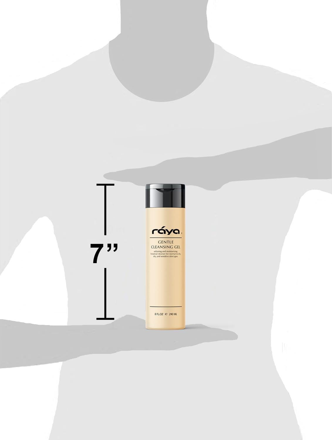 Raya Gel Doux Visage – texture veloutée qui prépare l'hydratation quotidienne.