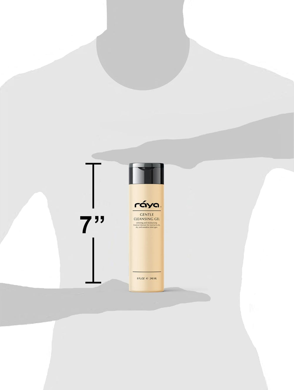 Raya Gel Doux Visage – texture veloutée qui prépare l'hydratation quotidienne.