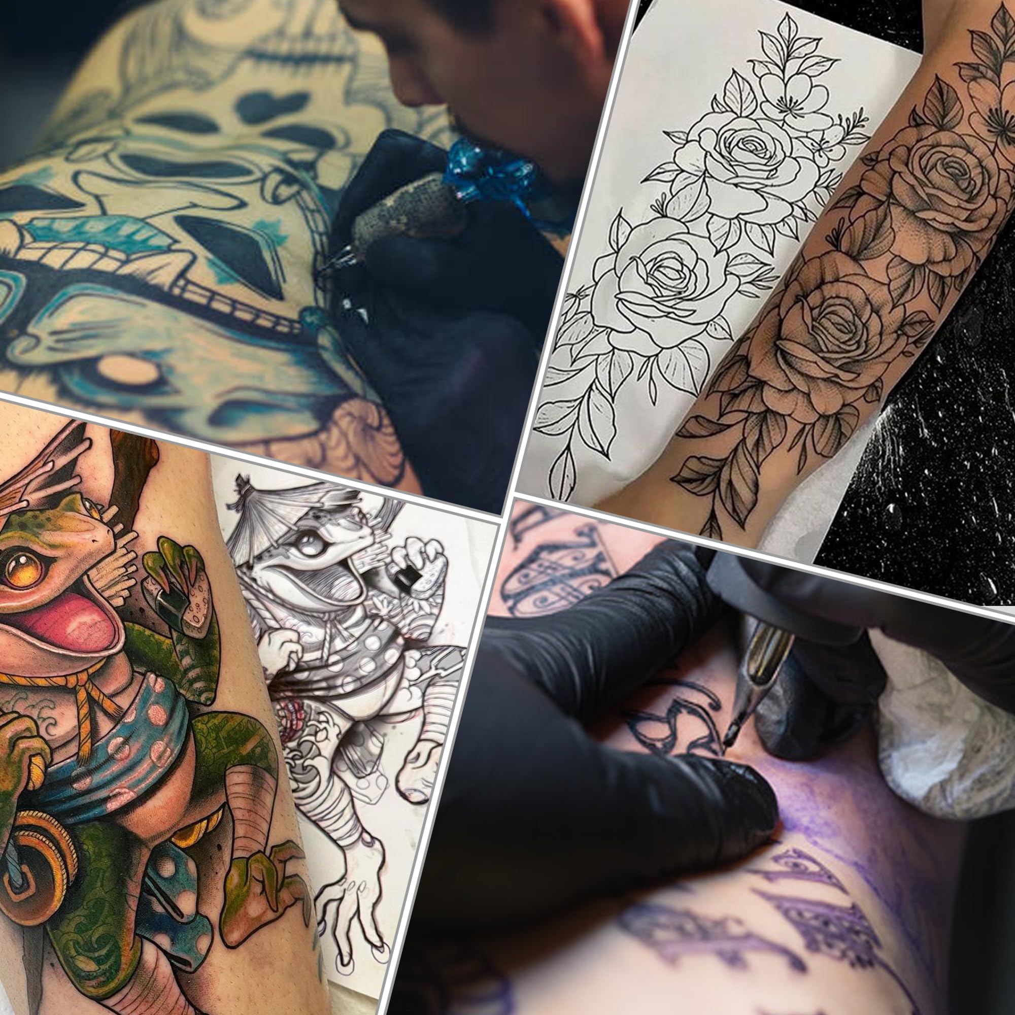 Rayyl accessoires tatouage, ensemble pratique et prêt à l'emploi.