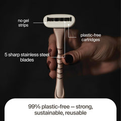 Razeco Pro lames acier suédois pour un rasage proche et doux