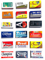 Razor Blades Club – échantillon de 100 lames pour rasage précis et personnalisable.