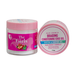 R&B Collection Braiding Edge Gel Honey Peach – application facile pour tresses nettes.