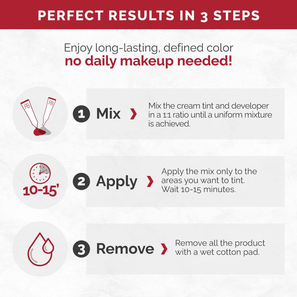 Couvrir les racines grises discrètement avec RB RENATA BEAUTY Tint Kit