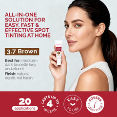 RB Renata Beauty Tint Kit teinte brun, couleur naturelle et durable à domicile