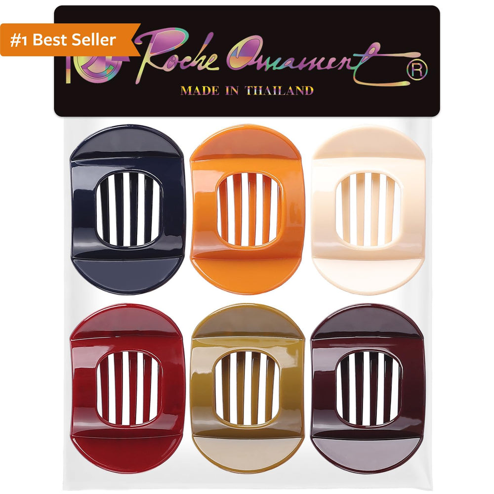RC ROCHE ORNAMENT clip plat, usage quotidien et tenue fiable.