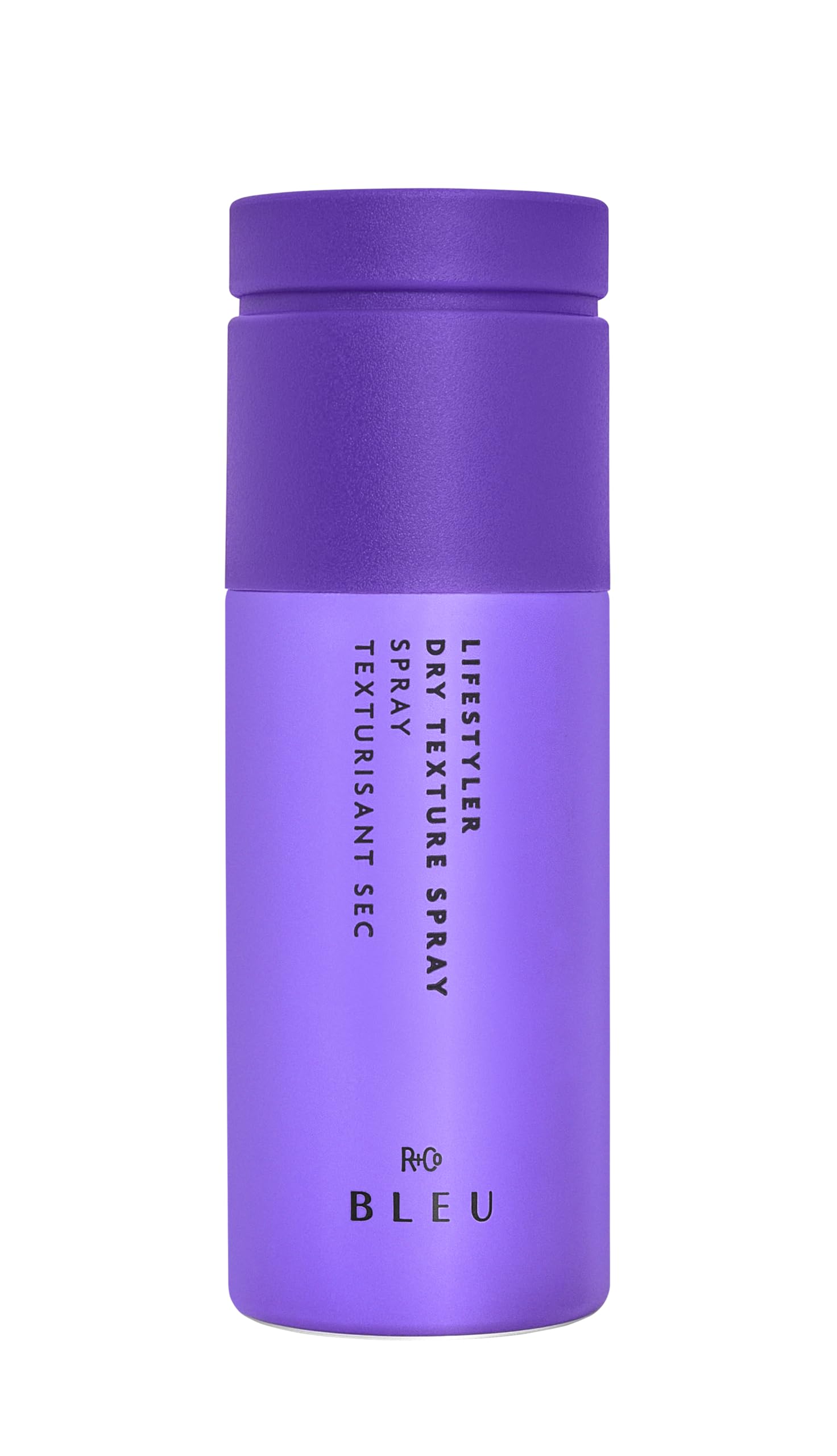 R+Co BLEU LifeStyler – bouteille-pulverisateur offrant volume léger et toucher souple.
