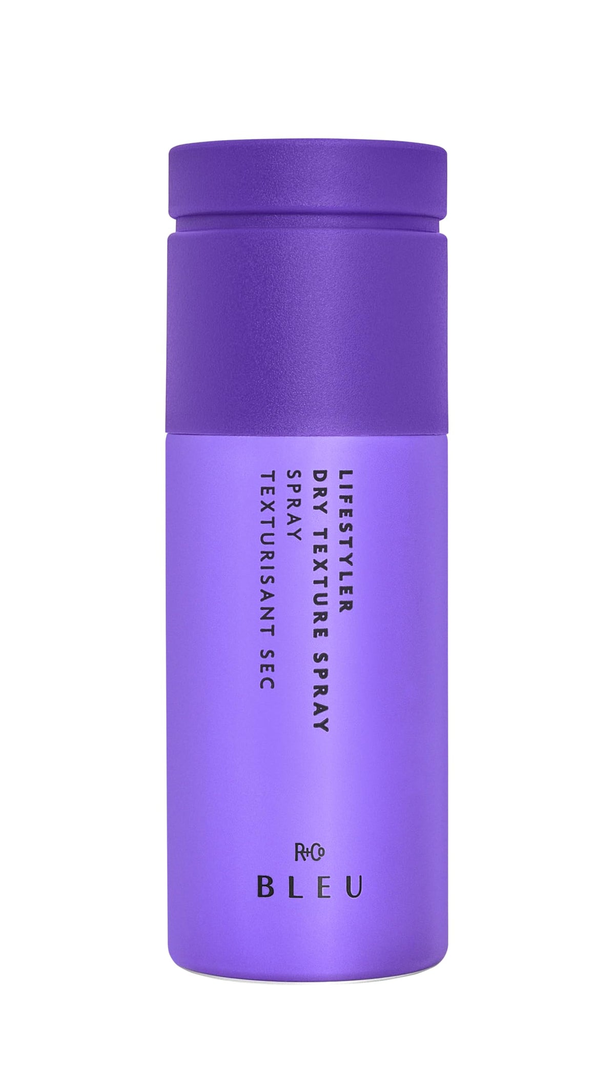 R+Co BLEU LifeStyler – bouteille-pulverisateur offrant volume léger et toucher souple.