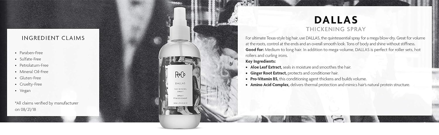 R+Co Dallas, emballage-250ml: format pratique pour usage domestique.