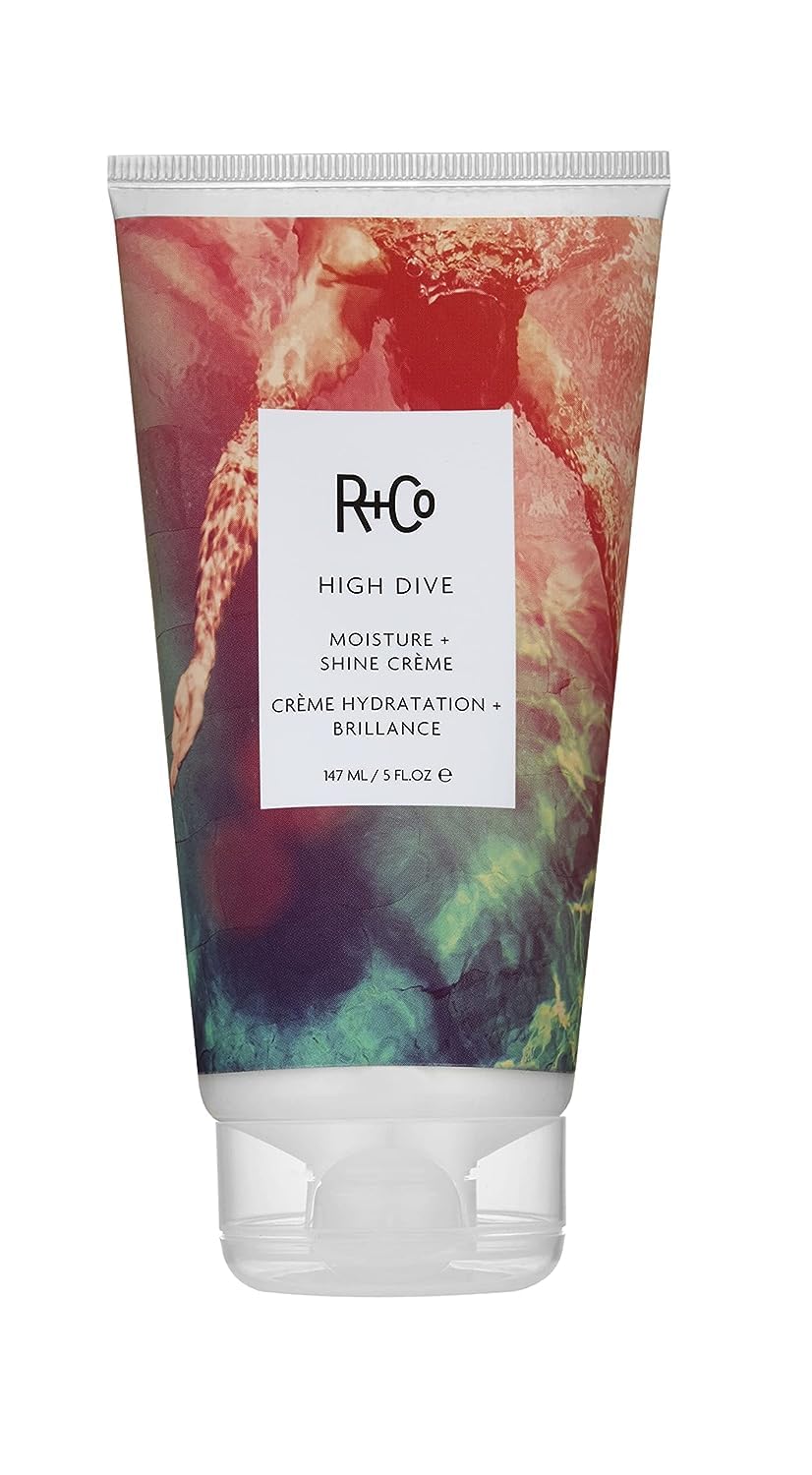 R+Co High Dive : flacon hydratant offrant brillance durable et douceur.