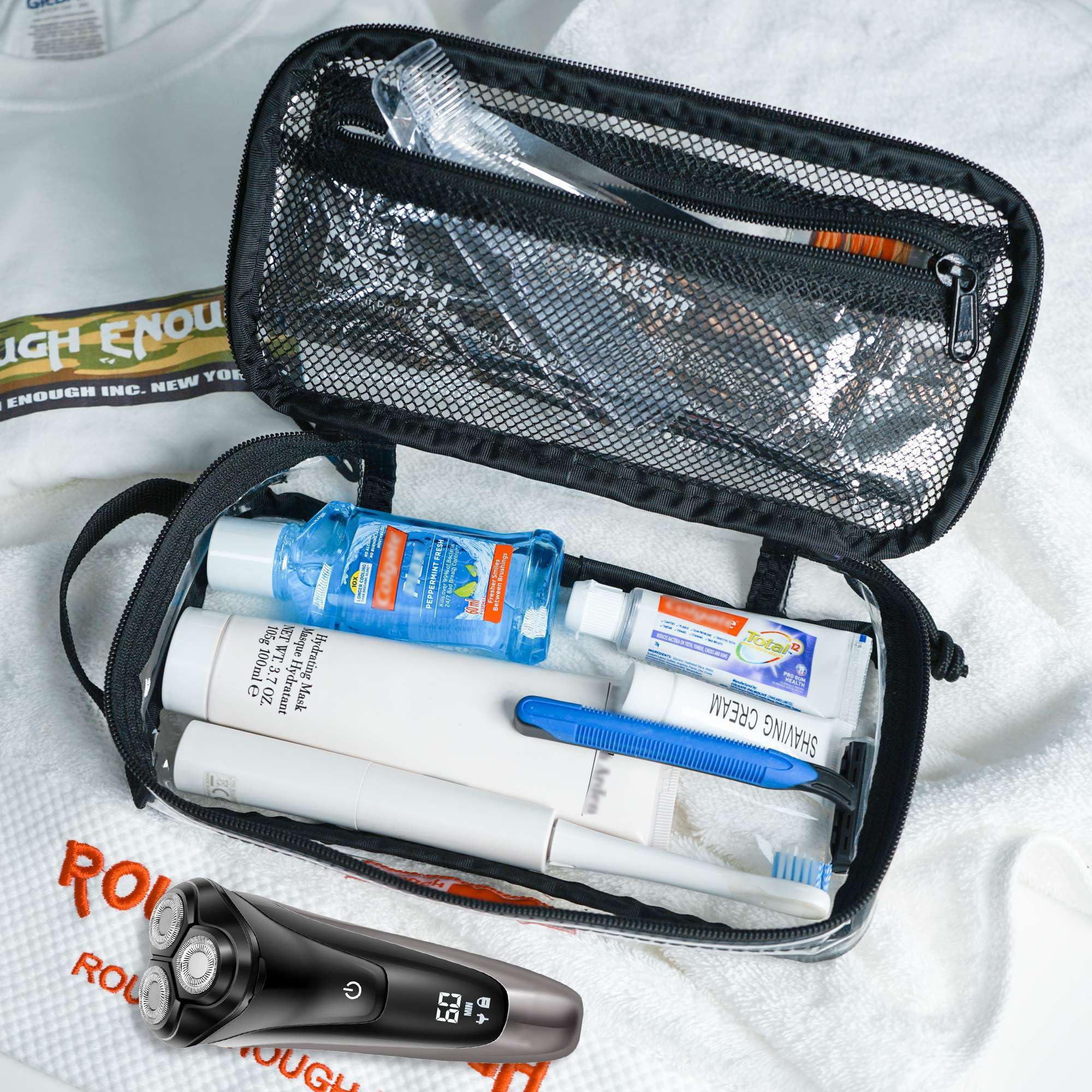 RE ROUGH ENOUGH, étui brosse dent voyage, rangement organisé pour vos déplacements.