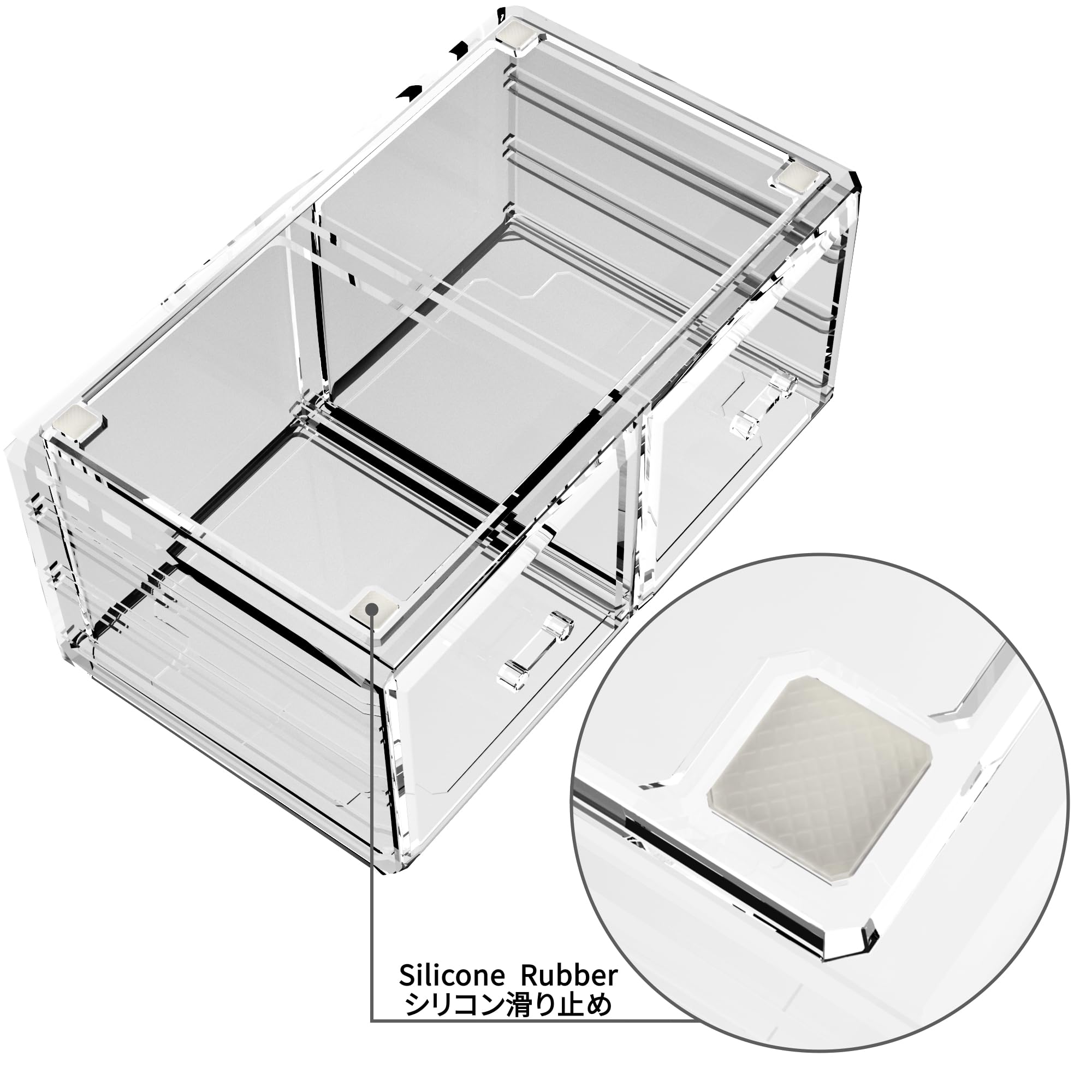 READAEER rangement cosmétiques moyens tiroirs, organisation ordonnée pour palette moyenne