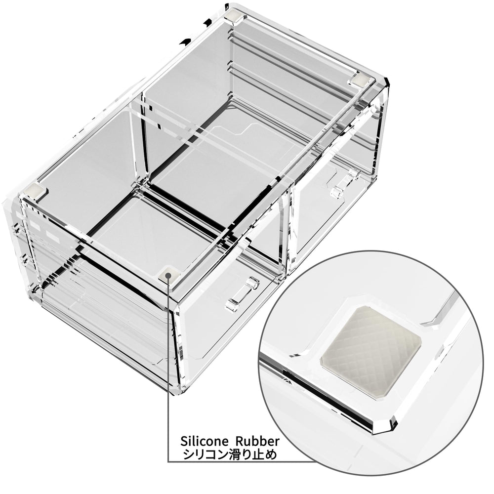 READAEER rangement cosmétiques moyens tiroirs, organisation ordonnée pour palette moyenne