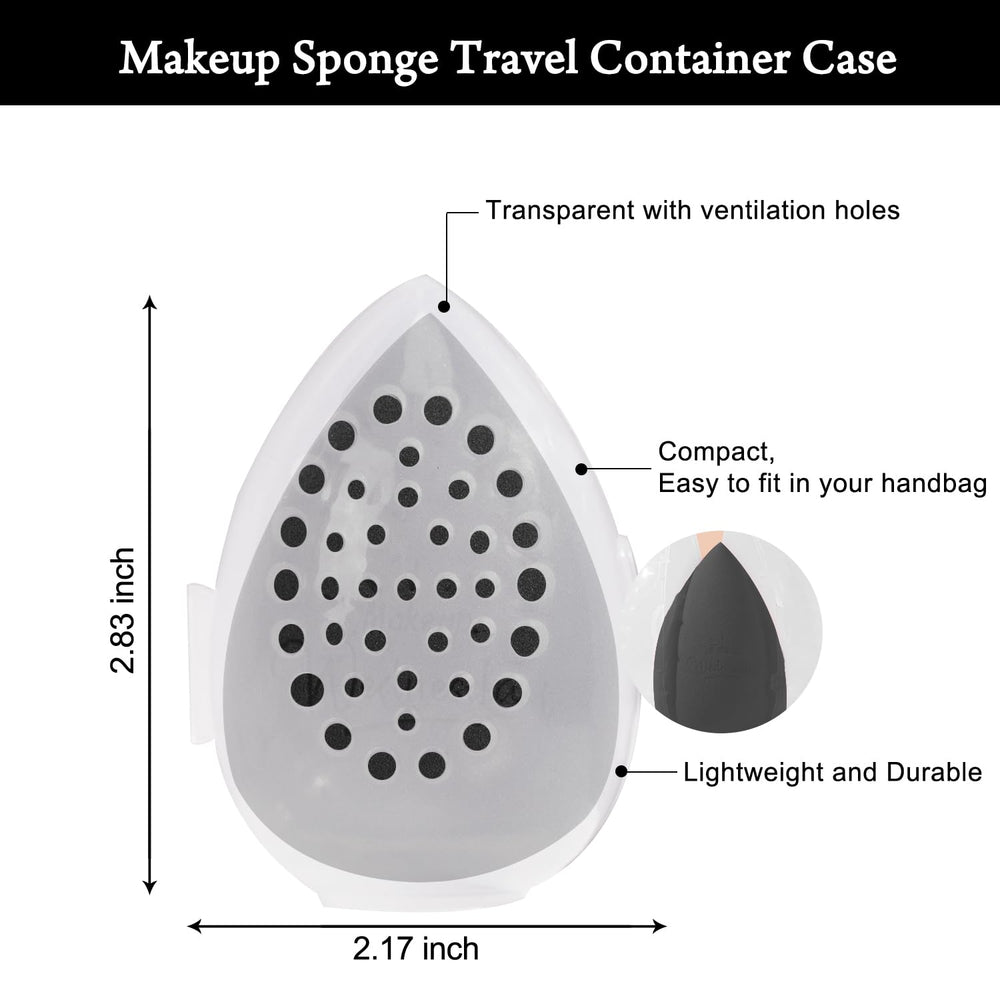 Real Perfection Éponge utilisable humide ou sèche pour fond de teint et poudre