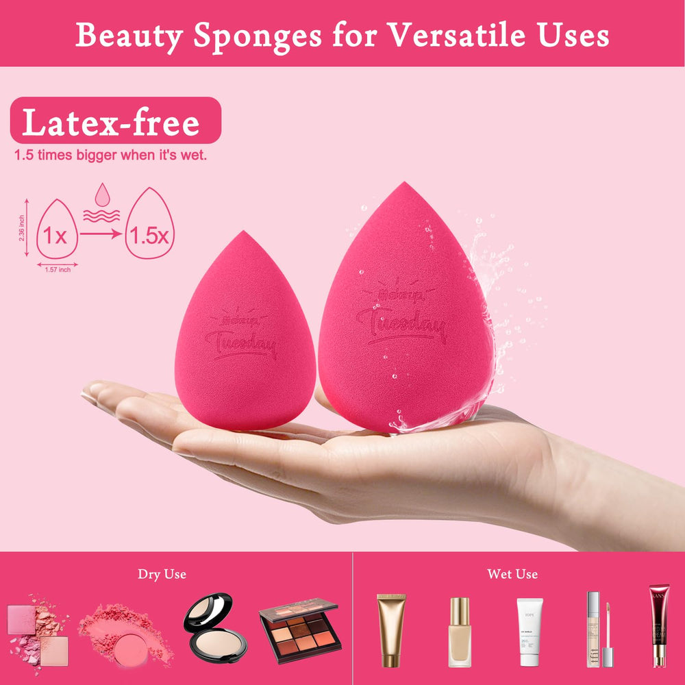 Éponge Real Perfection Rose – nettoyage facile et réutilisable