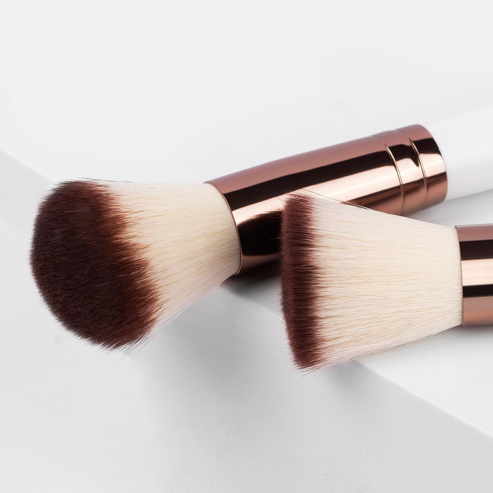 Real Perfection pinceau poudre, dépose uniforme pour fixer le maquillage