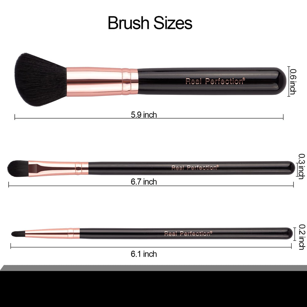 Real Perfection - pinceaux ombre a paupieres: nuances faciles et nettes