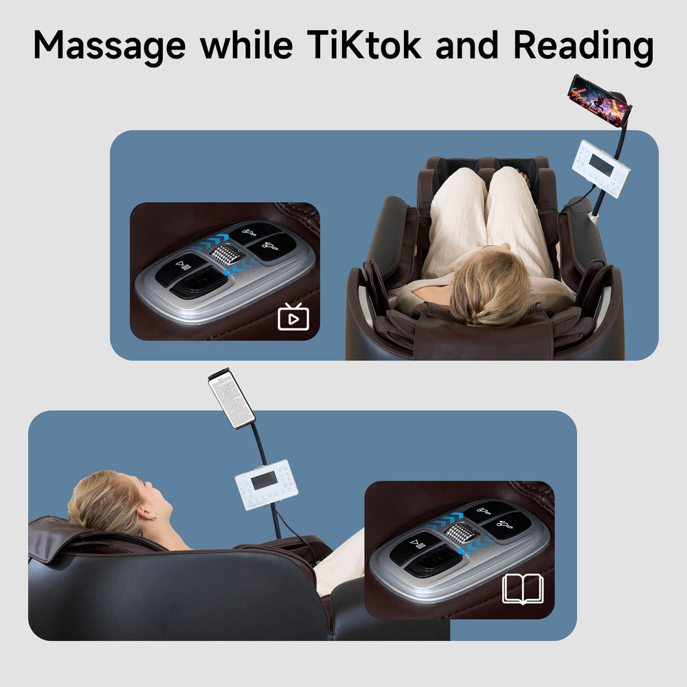 Real Relax Favor-06: trajet SL-Track 3D pour le cou et les jambes.