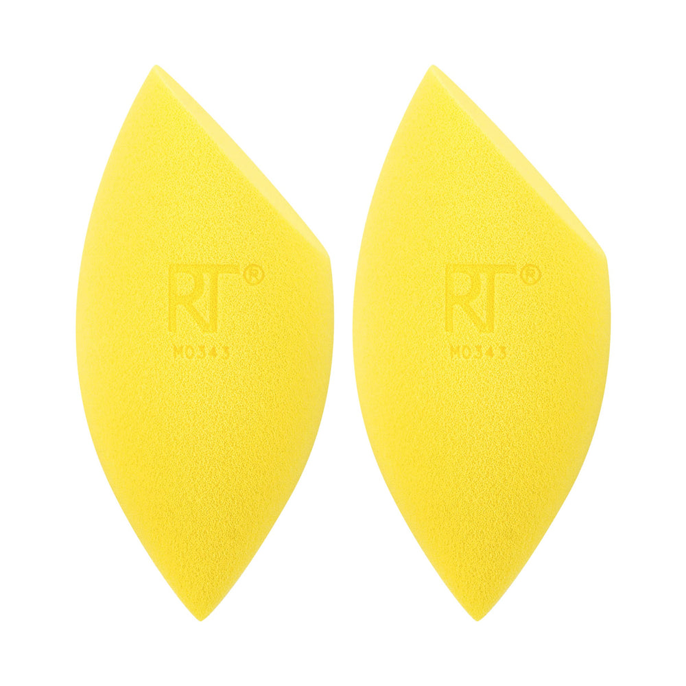 Ensemble de deux éponges correcteur Real Techniques pour une couvrance légère à moyenne naturelle.