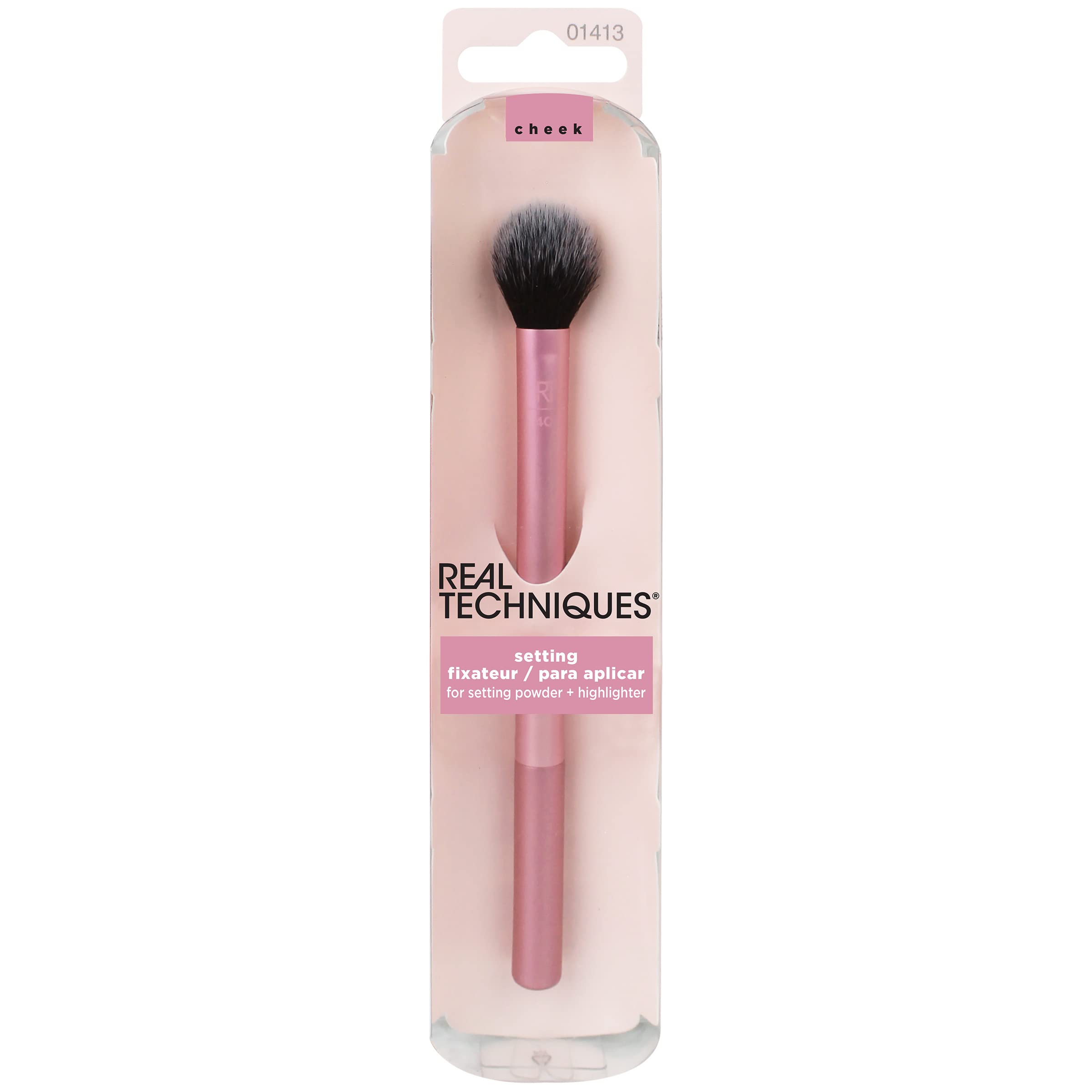 Real Techniques Pinceau Setting, application précise et fini naturel.