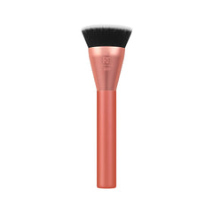 Real Techniques Snatch + Sculpt : poils denses déposant le produit pour fini homogène.