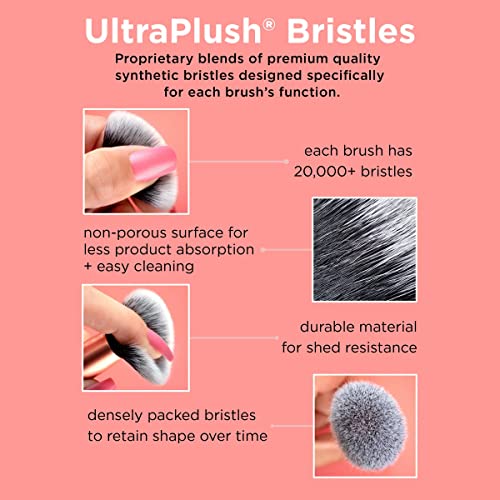 Real Techniques Snatch + Sculpt : fini naturel grâce aux fibres synthétiques de qualité.