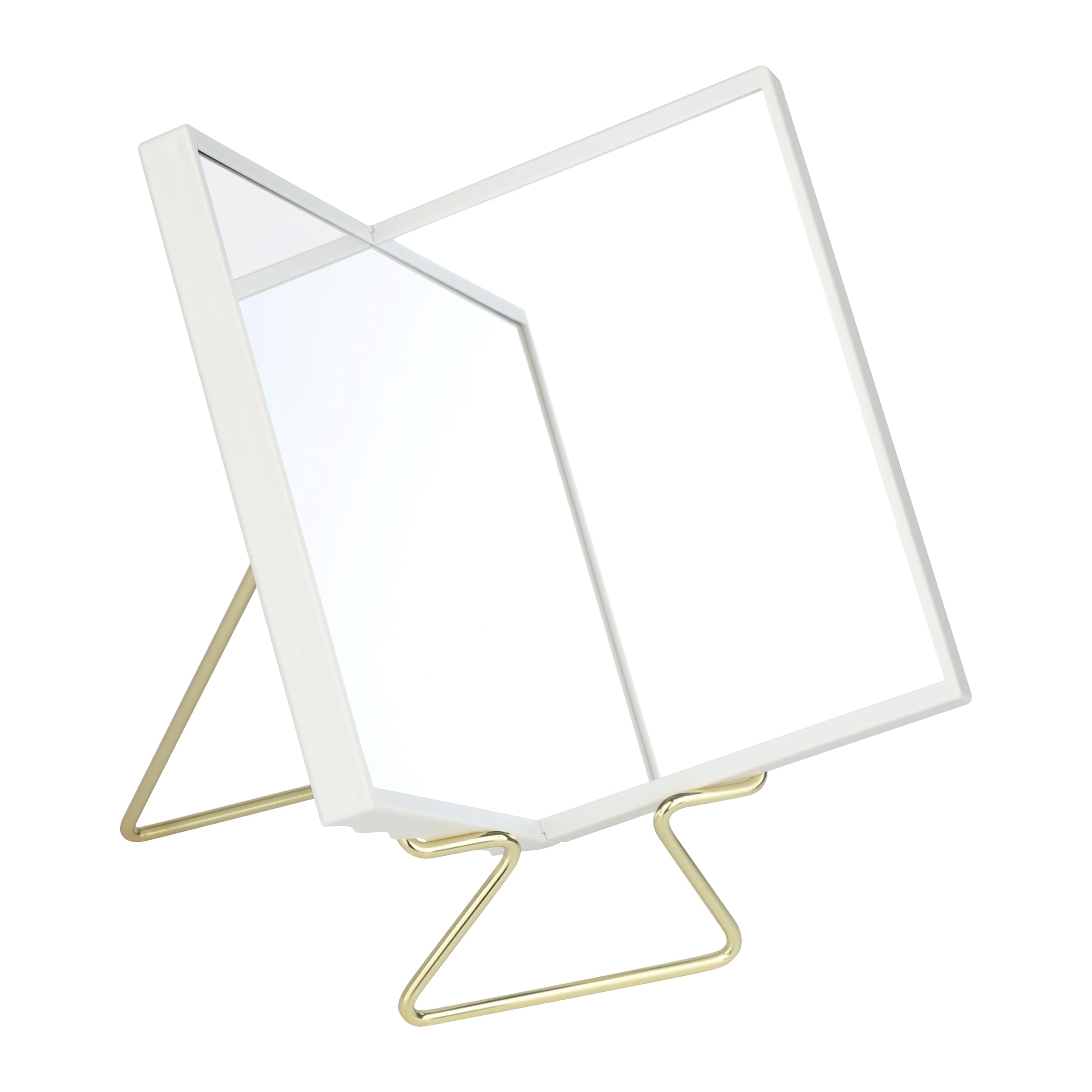 Realme V0 - miroir non inverse face: reflet fidèle pour maquillage précis.