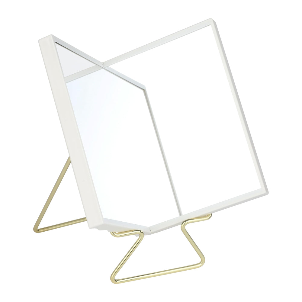 Realme V0 - miroir non inverse face: reflet fidèle pour maquillage précis.