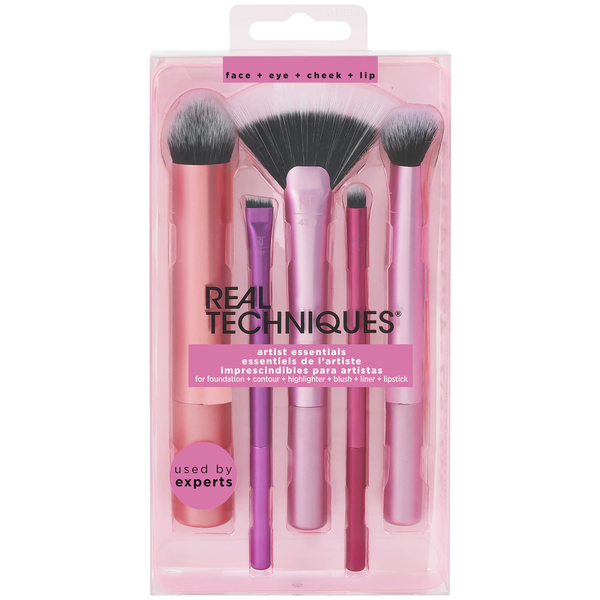 Real Techniques 217 pinceau fond de teint et contour précision