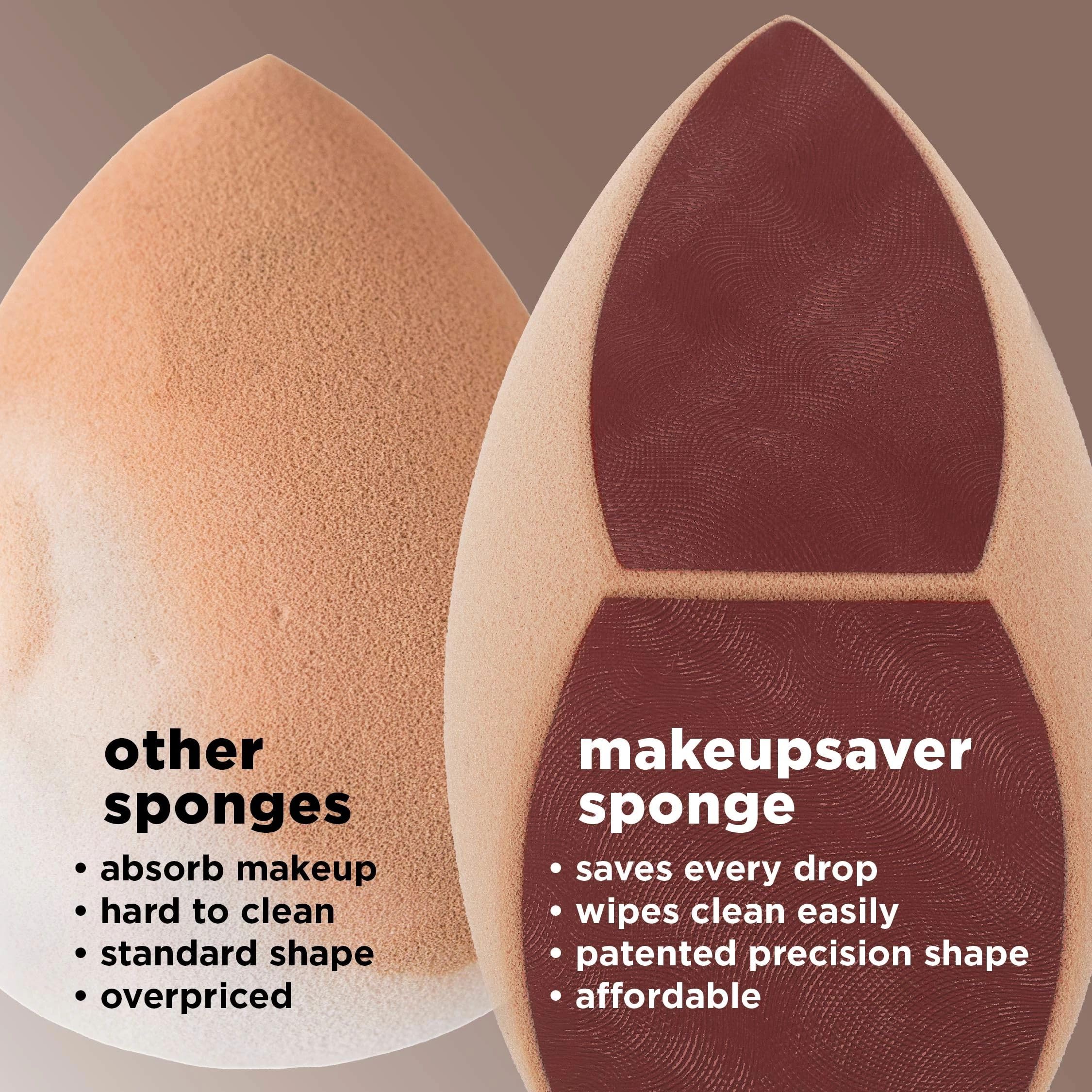 Real Techniques Makeupsaver: finition naturelle sans traces grâce aux pinceaux inclinés.