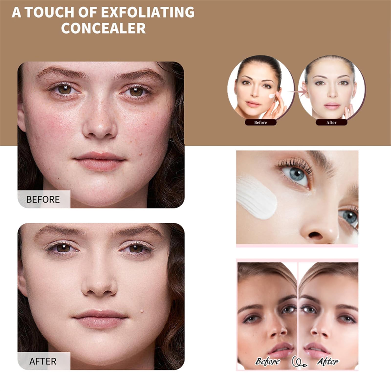 REATIFUL Foundation 4 en 1 — convient à tous les types de peau grâce à sa formule.