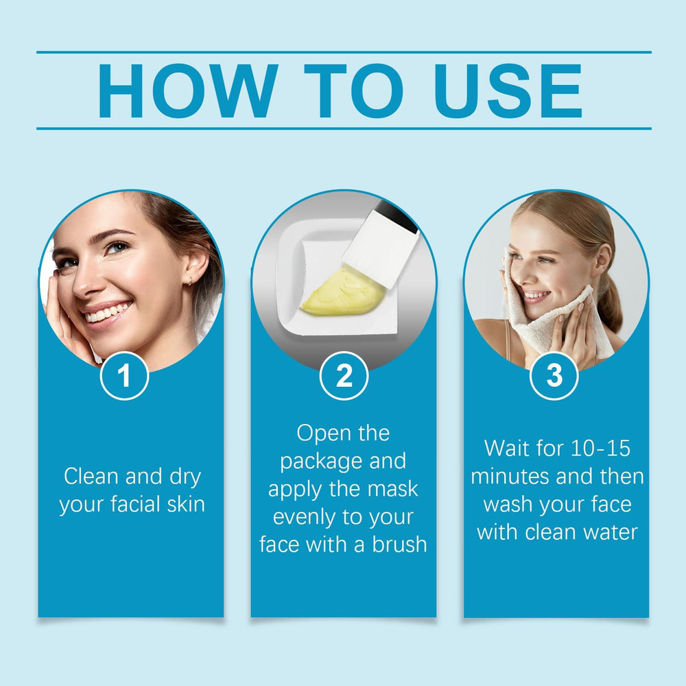 REATIFUL masque zombie – conditionnement pratique avec brosse fournie pour dosage précis.
