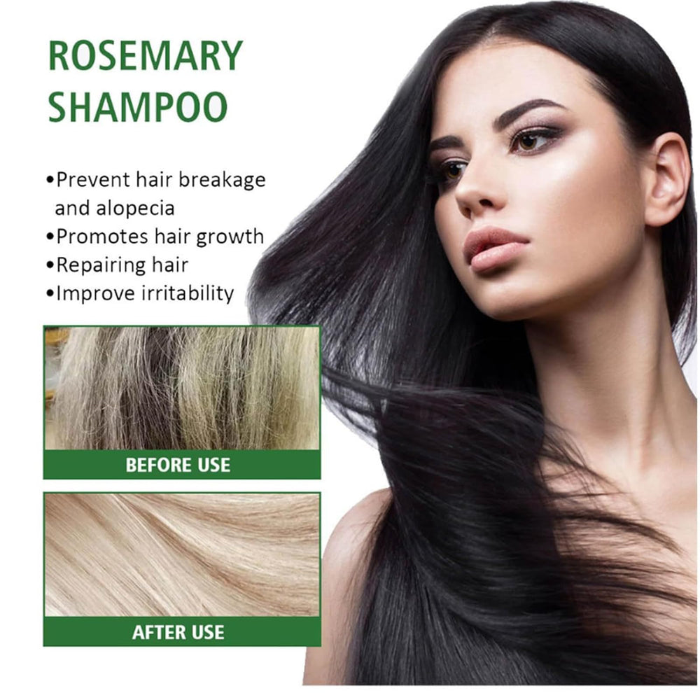 REATIFUL Shampooing Romarin Tout-type Cheveux - bouteille, convient à tous les types.