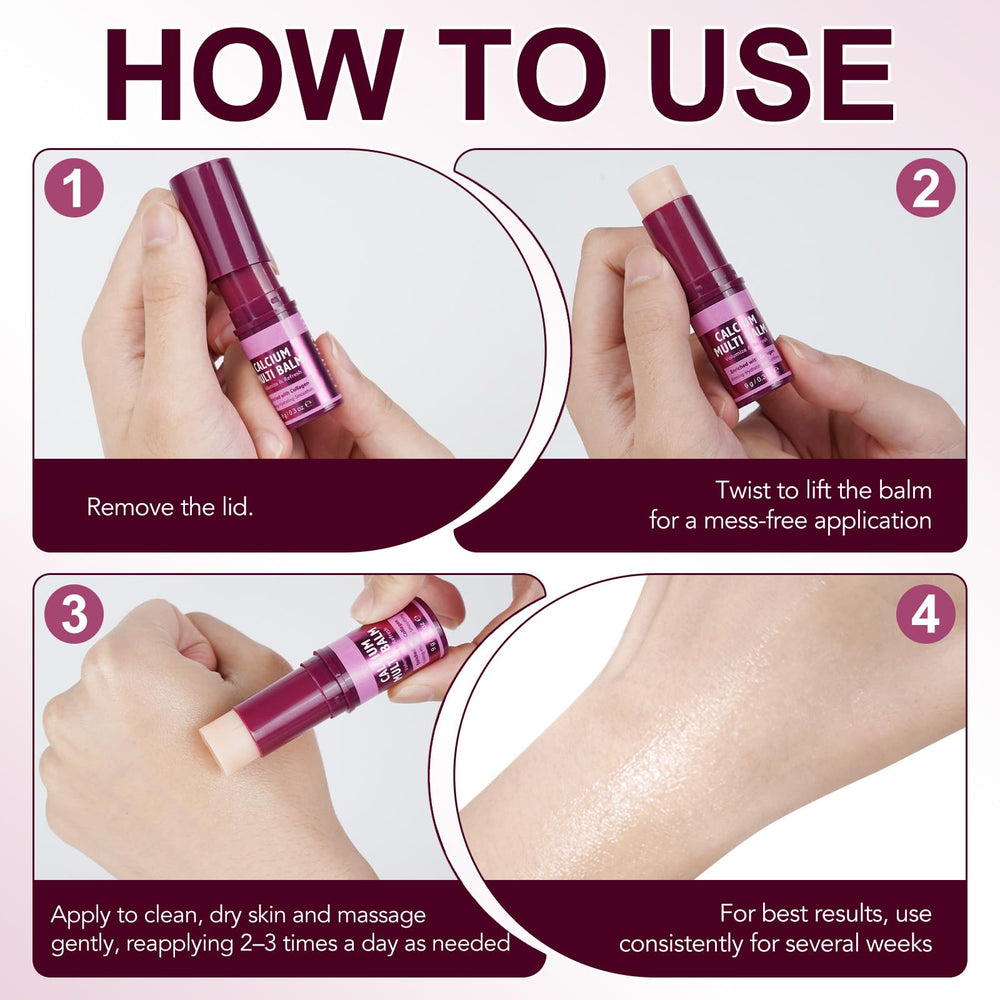 REBODUM Calcium Volume Multi Balm Stick enriched with shea butter for lasting comfort