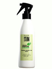 RECAMIER PRO-SALON IN : bouteille en gros plan montrant le protecteur thermique pour cheveux