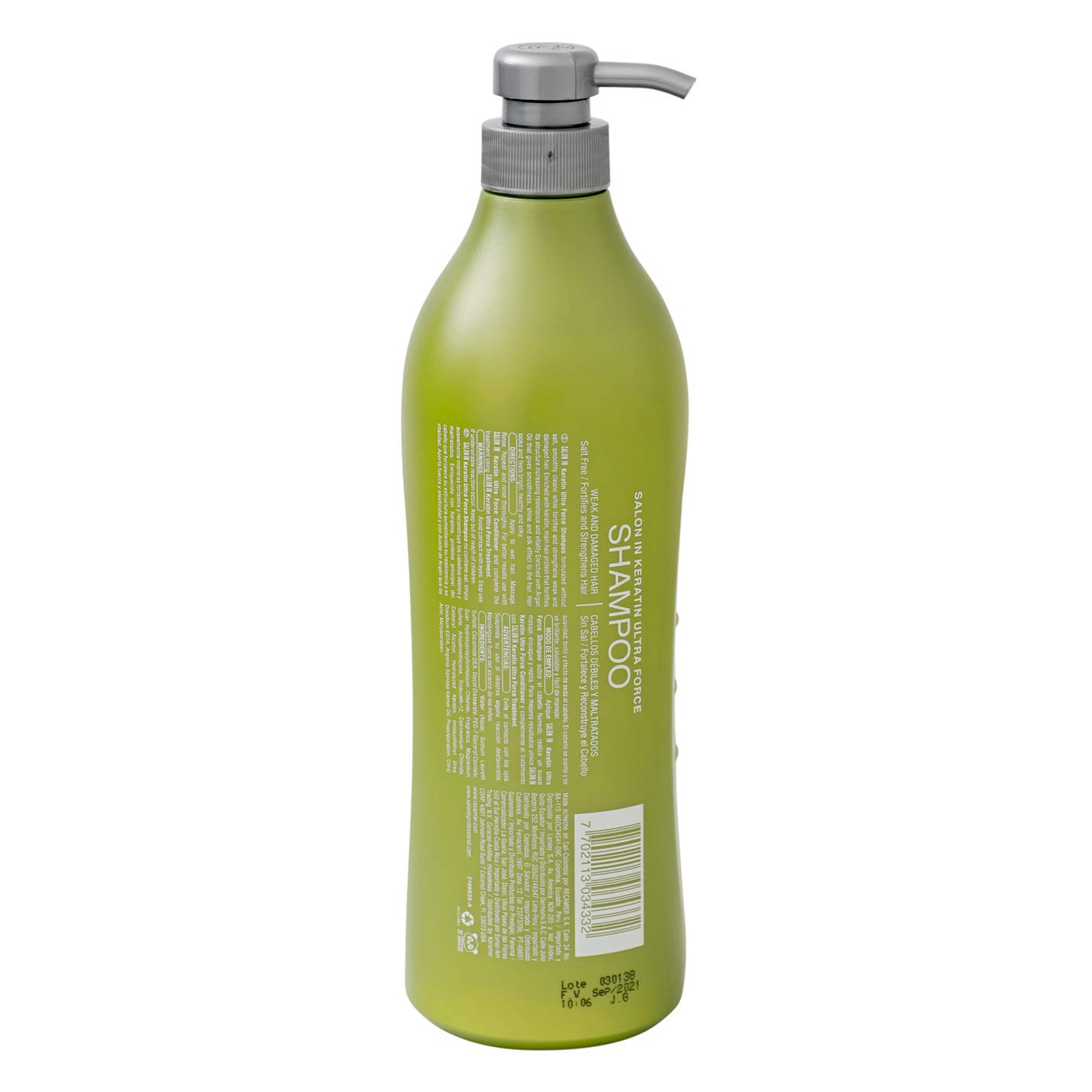 Détail huile d'argan dans Recamier Pro Keratine Ultra Force, nourrit en profondeur.