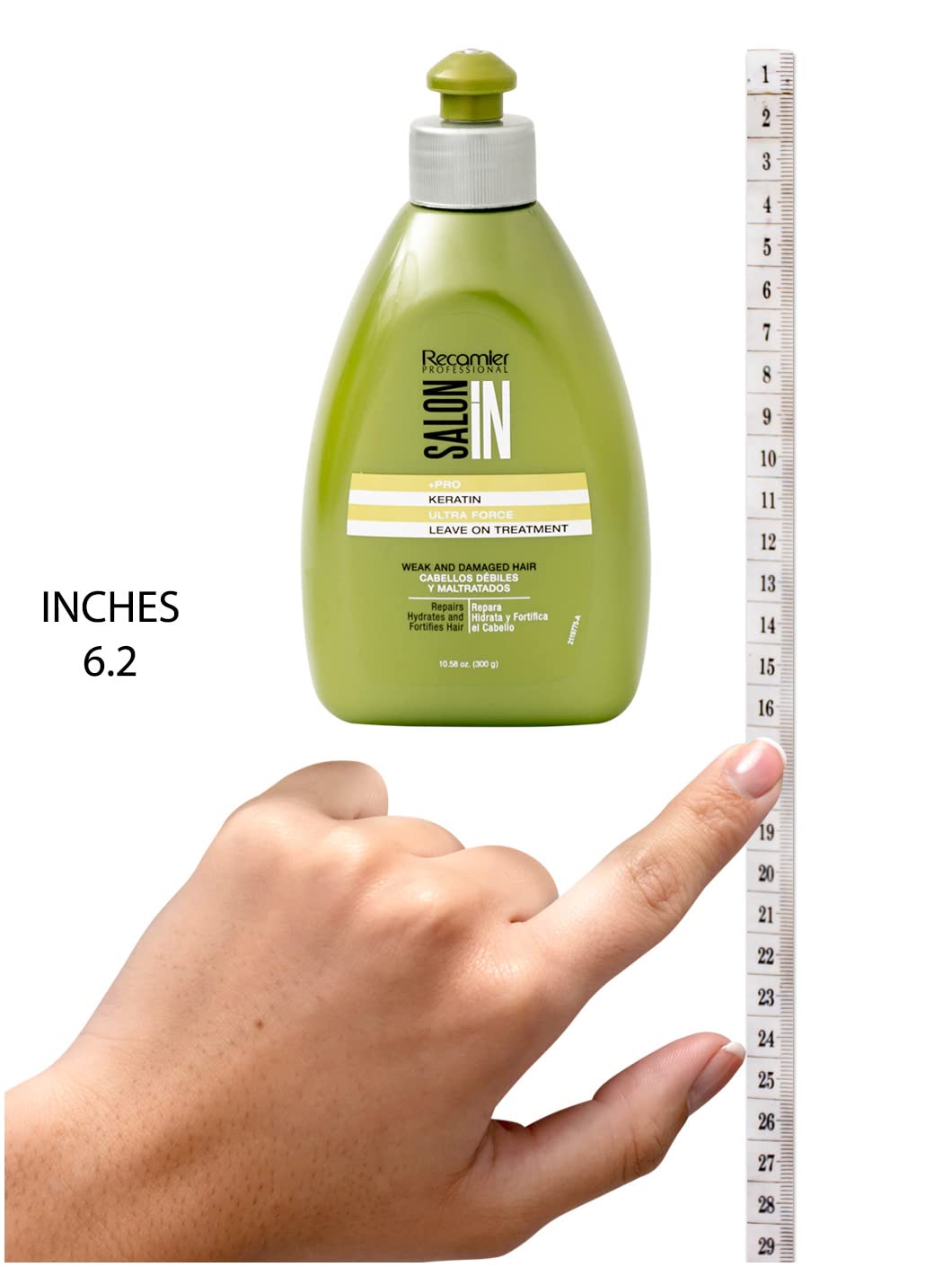 RECAMIER PROFESSIONAL SALON IN +Pro Keratin Ultra Force: emballage premium et flacon pratique pour salon à domicile.