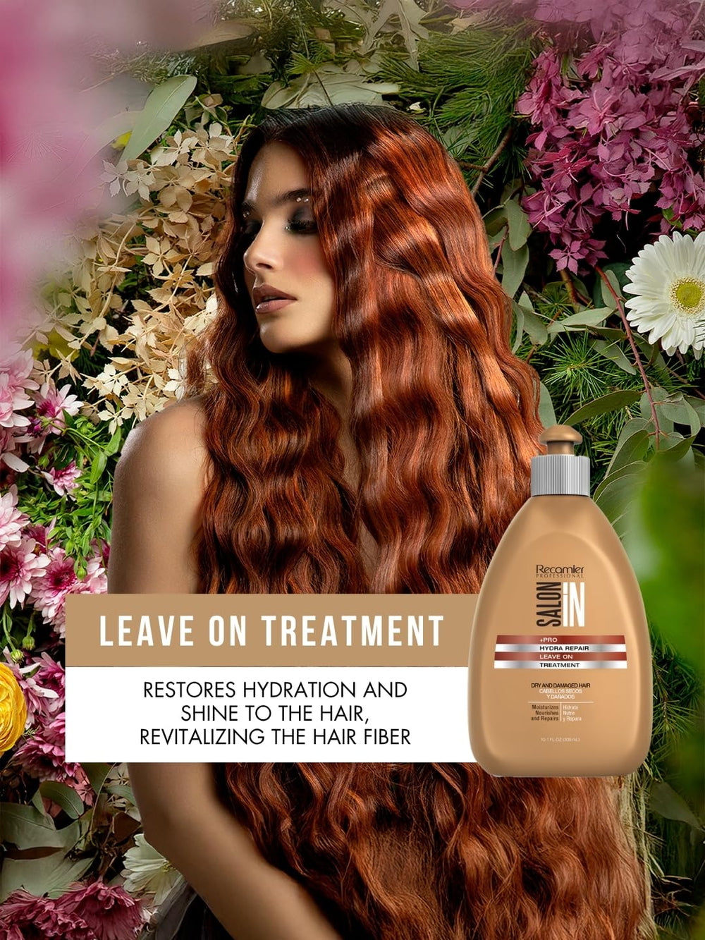 Recamier Hydra Repair – flacon huile d'argan pour cheveux nourris