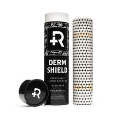 Patch Derm Shield Recovery Aftercare tatouage transparent et film mat offrant protection légère