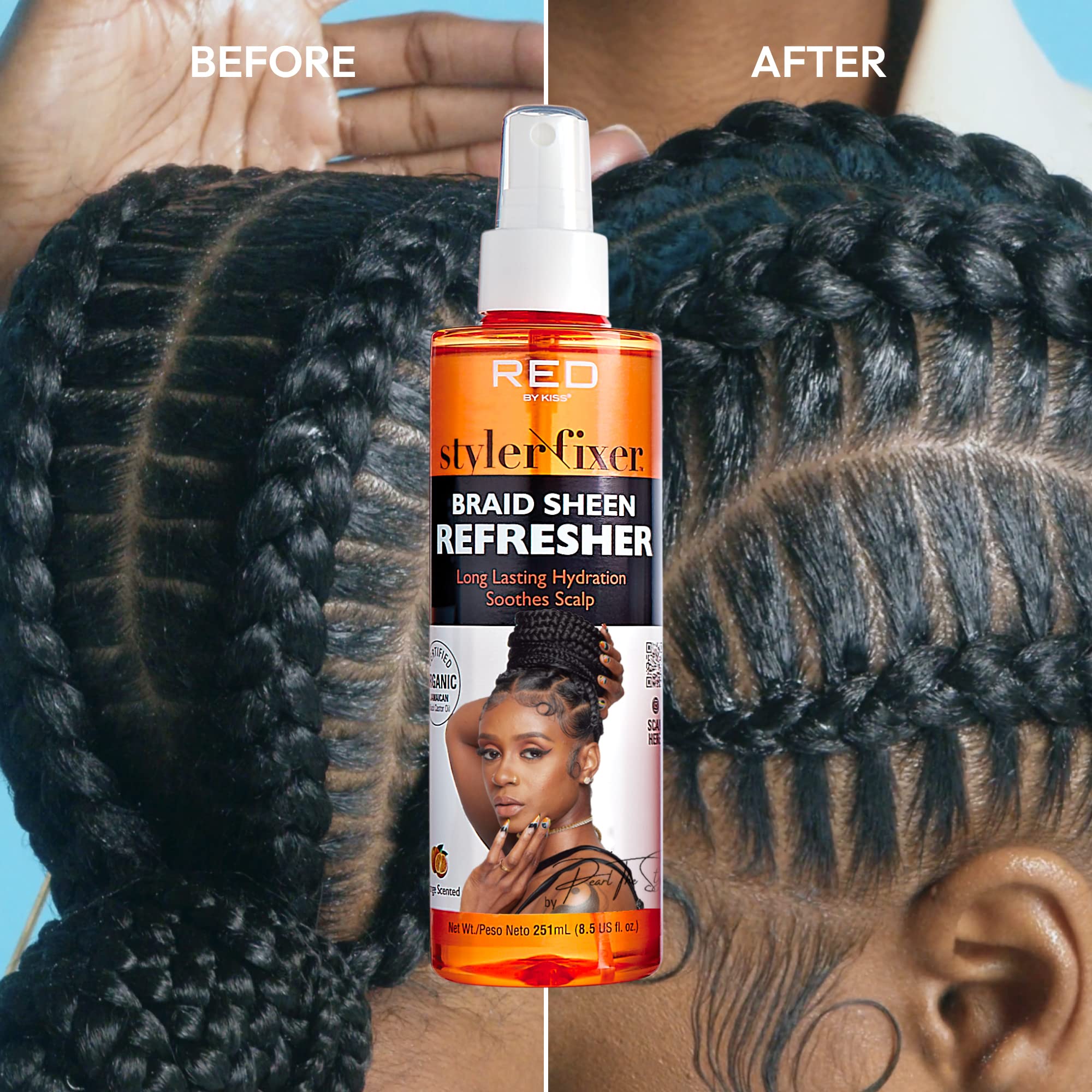 Red by Kiss biotine stimulante cheveux soutient volume et vitalité