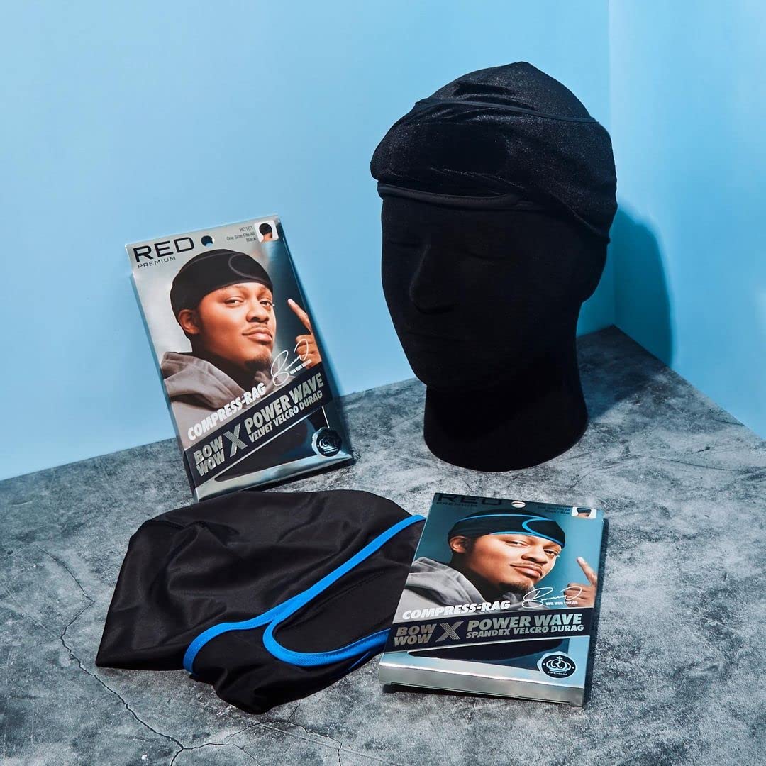 Durag adapté pour locs et braids, maintien uniforme.